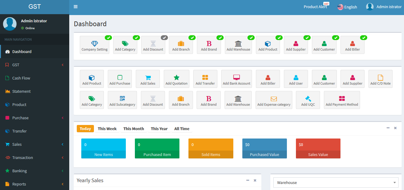 GST Billing - Buy Ready Website